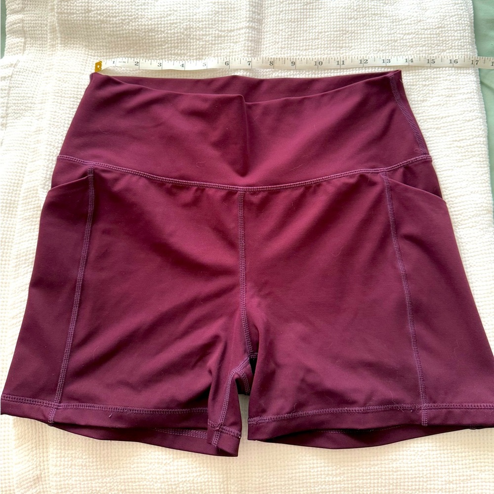 Purple Work Out Shorts